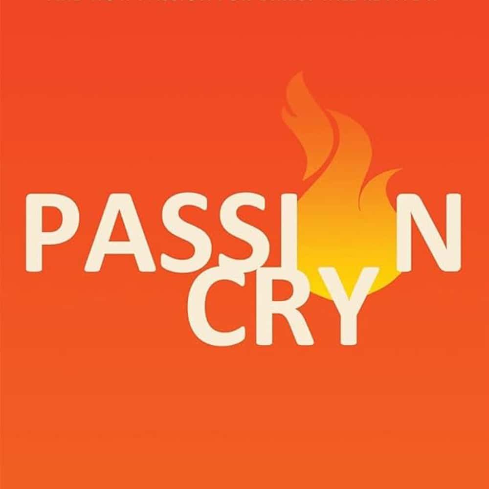Cropped cover of book called Passion Cry