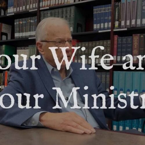Erwin Lutzer sitting in a library