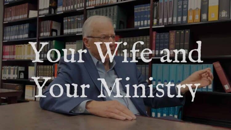 Erwin Lutzer sitting in a library