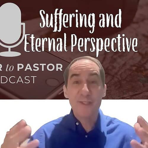 two animated men over the pastor to pastor logo