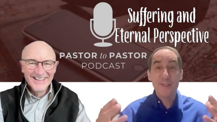 two animated men over the pastor to pastor logo