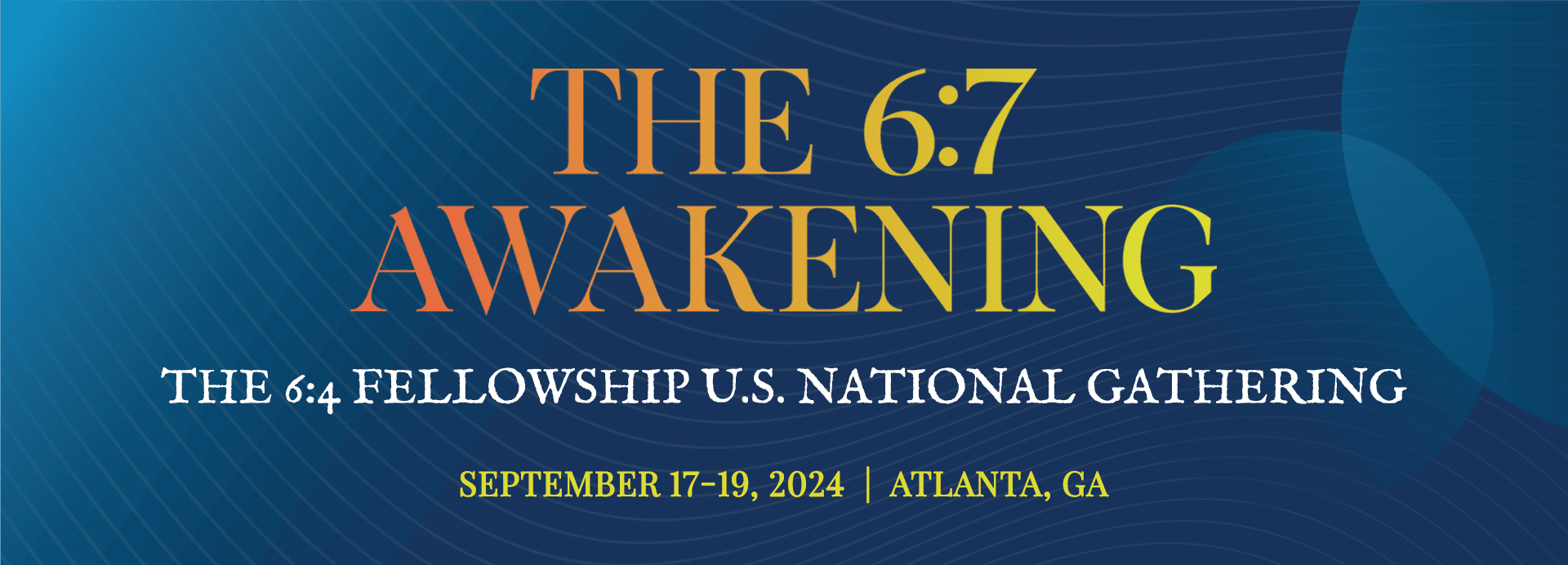 Theme Graphic for The 6:7 Awakening