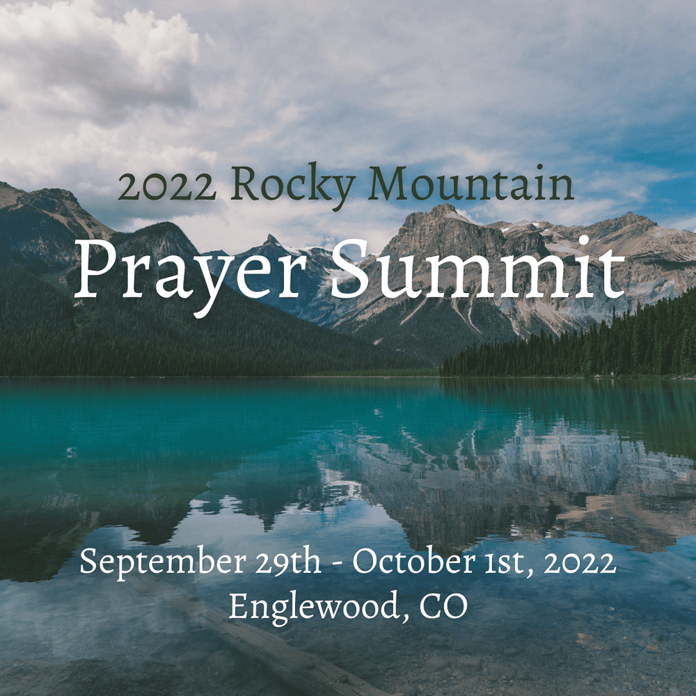 Theme Graphic for the Rocky Mountain Prayer Summit